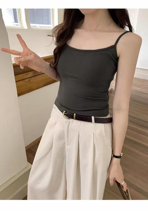 女王节抢购价-不支持退→【自营】超推荐～【超暖美背】（内里磨毛绒🔥🔥）固定一体杯-95%高克重棉加绒短肩带保暖背心美背-喜出 商品图4