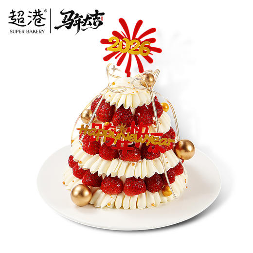 新年快乐 生日蛋糕 商品图0