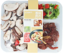 香菇肉片300g  告别刀系列  买放心菜就上瑞和泰