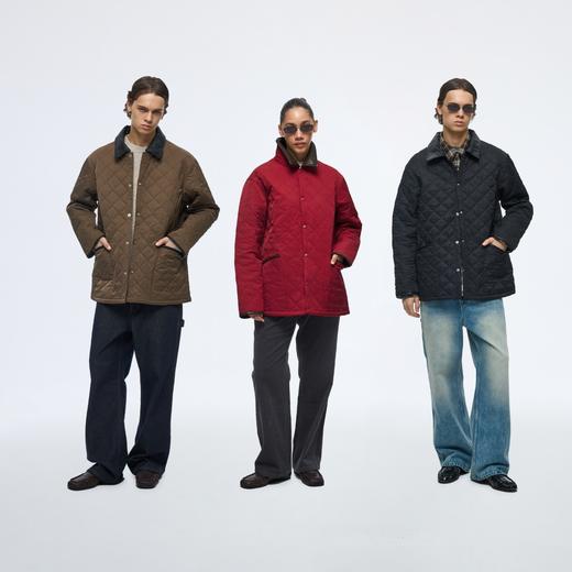 WassupHouse翻领绗缝夹克 商品图4