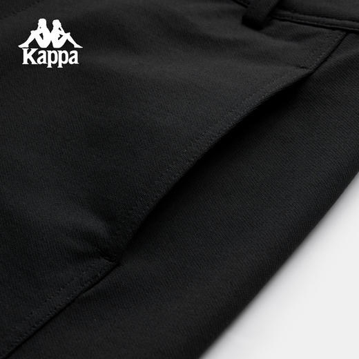 Kappa 运动长裤女2025新款休闲女裤直筒裤宽松针织裤子K0G22AK83 商品图1