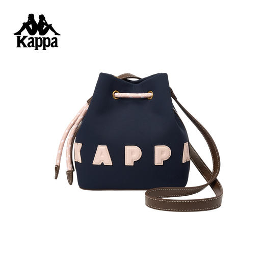 Kappa 抽绳水桶包女士新款单肩背包斜挎包轻便设计感包K0G28BD18 商品图1
