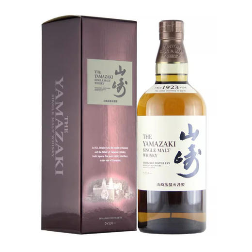 山崎1923日本单一麦芽威士忌 700ml *1瓶 商品图0