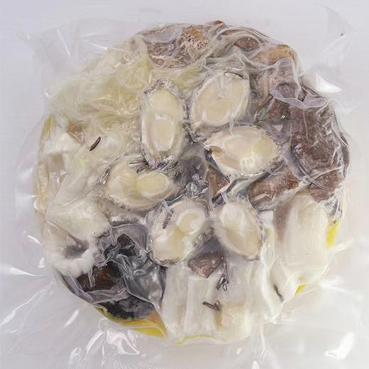 1000g胜品泉金汤如意佛跳墙 汤色金黄透亮 鲜而不腥 商品图0