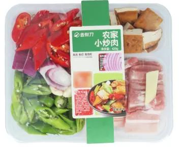 农家小炒肉320g 单盒 告别刀系列 买放心菜就上瑞和泰 商品图0