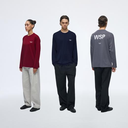 WassupHouse网眼标语印花长袖T恤 商品图4