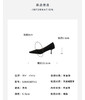 westory2026年春季小方头中跟羊京金典小黑鞋通勤百搭浅口单鞋S26AE50711 商品缩略图10