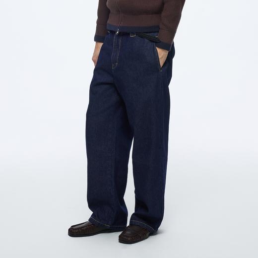 WassupHouse工装原色牛仔裤 商品图2