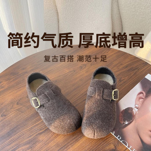 【全包勃肯鞋】复古加绒内增高 防滑耐磨 贴合足弓（2.10-2.24停发） 商品图0
