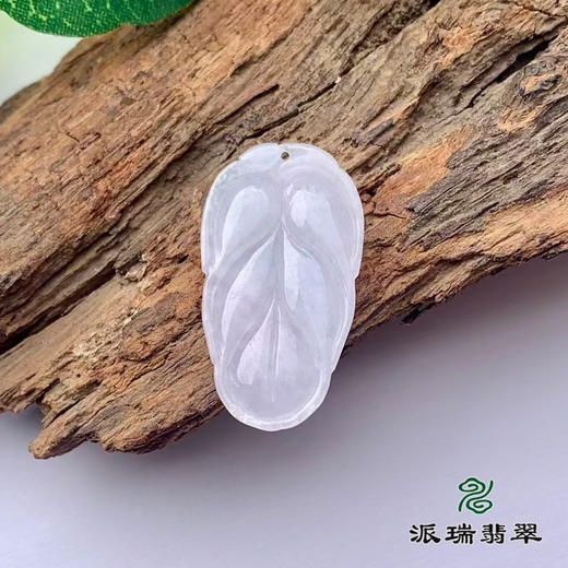 派瑞翡翠 翡翠挂件 糯种 白色 商品图2