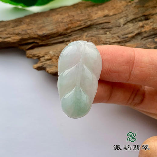 派瑞翡翠 翡翠挂件 糯种 飘翠 商品图4