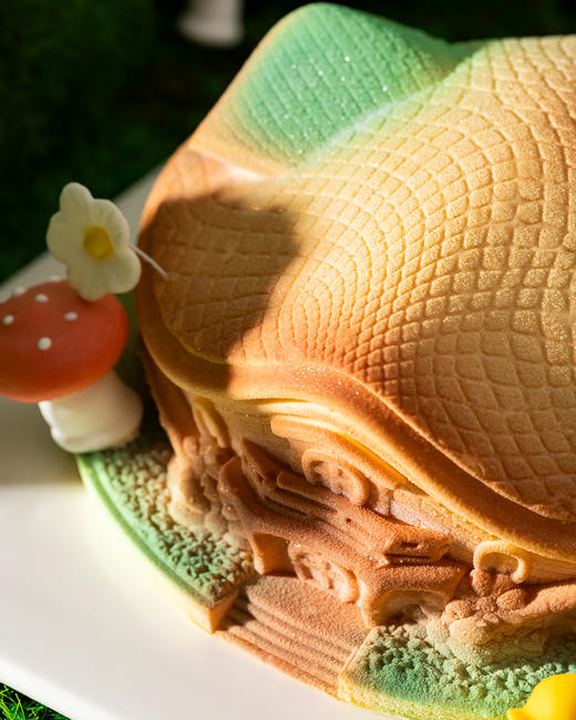 夏尔庄园-荔枝白桃芝士慕斯生日蛋糕（2.7磅） 商品图1