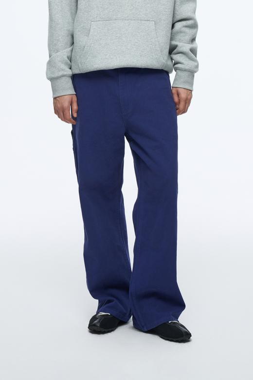 WassupHouse法工直筒画家长裤 商品图0