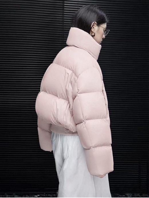 女王节抢购价-不参与退【自营】磁吸扣短款厚款面包服泡芙螺纹下摆棉服-喜出 商品图4