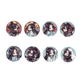 魔道祖师 缘系列 Q版徽章 吧唧 8包/盒 国谷 耽美