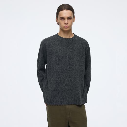 WassupHouse基础花纱圆领毛衣 商品图3