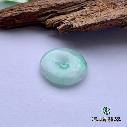 派瑞翡翠 翡翠挂件 糯种 飘翠 商品图2