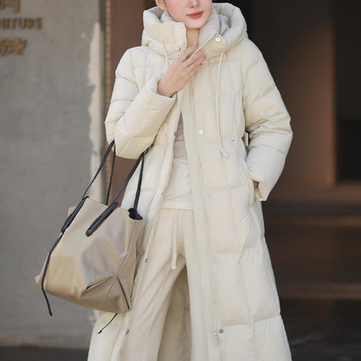 【特价不退换】【部分现货】良木礼长款鹅绒服（3608） 商品图2