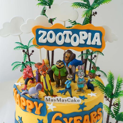 疯狂动物城蛋糕【C5192】 商品图2