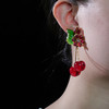 北京仓｜Gripoix Paris-Vintage-Cherry-樱桃 复古 琉璃 耳环［法国设计师］ 商品缩略图0