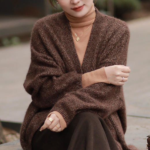 【特价不退换】【部分现货】良木礼羊毛休闲开衫(2668) 商品图0