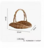 柳编贝壳手提篮/1*1个 商品缩略图0
