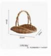 柳编贝壳手提篮/1*1个 商品图0