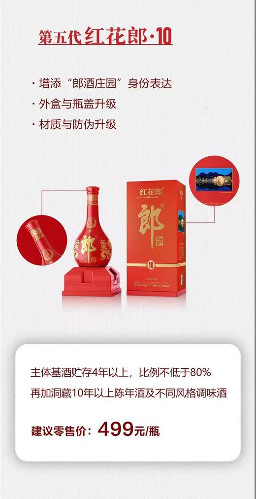 郎酒·红花郎10年 53°*500ml/瓶【BC】【HF】 商品图2