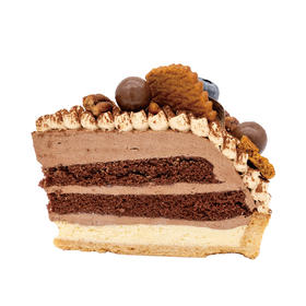 可可坚果巧克力派