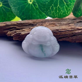 派瑞翡翠 翡翠佛 糯种 飘花