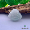 派瑞翡翠 翡翠佛 糯种 浅绿 商品缩略图0