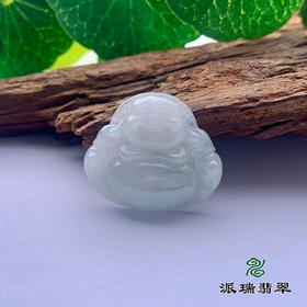 派瑞翡翠 翡翠佛 糯种 浅绿