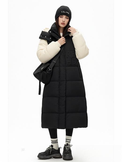 亏本清货，只有这件了！3599元！原标原吊牌发货！ 罗宾汉6978 绒子含量90% 撞色羽绒服-喜出 商品图1