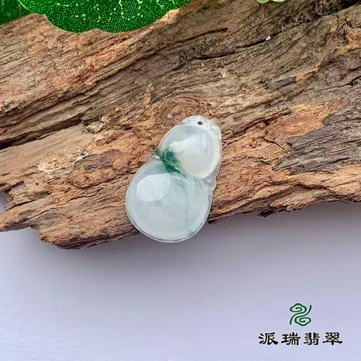 派瑞翡翠 翡翠挂件 糯种 飘翠 商品图4