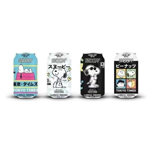 史努比High up气泡水330ml（原味/葡萄味）图案随机 商品图1