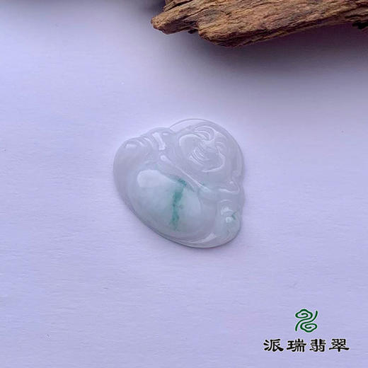 派瑞翡翠 翡翠佛 糯种 飘花 商品图2