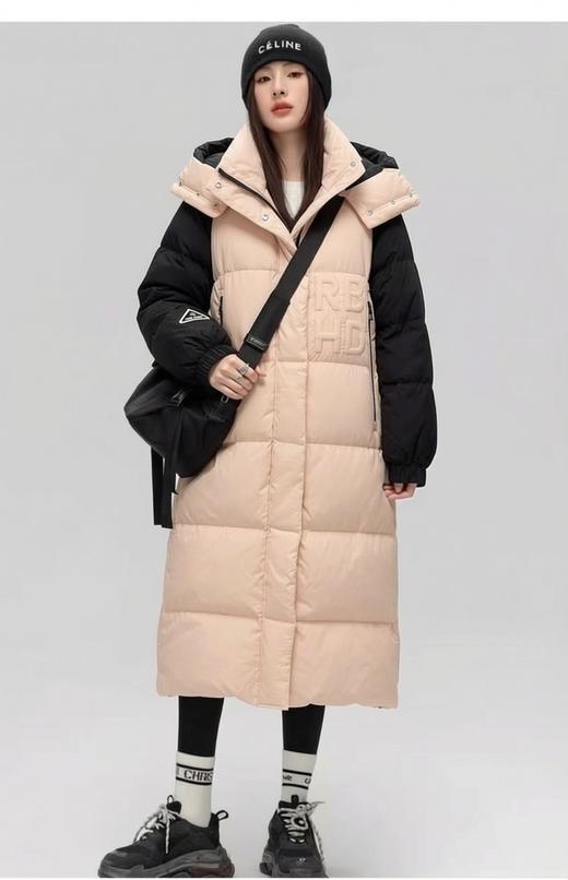 亏本清货，只有这件了！3599元！原标原吊牌发货！ 罗宾汉6978 绒子含量90% 撞色羽绒服-喜出 商品图2