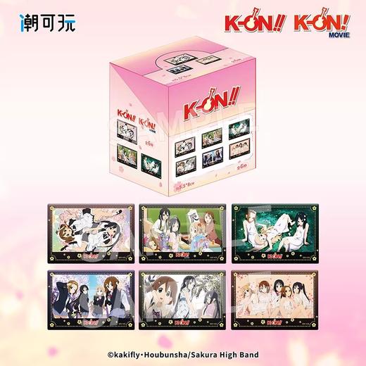 潮可玩 轻音少女 樱花系列 方形徽章 吧唧 6包/盒 国谷 商品图0