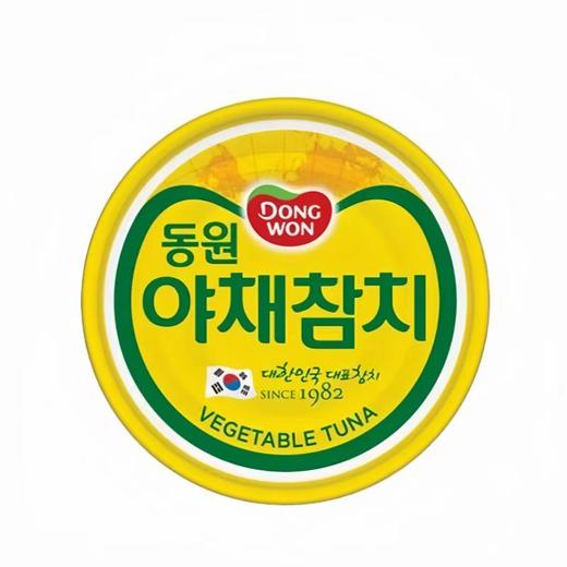 东远蔬菜味金枪鱼罐头야채참치90g 商品图0