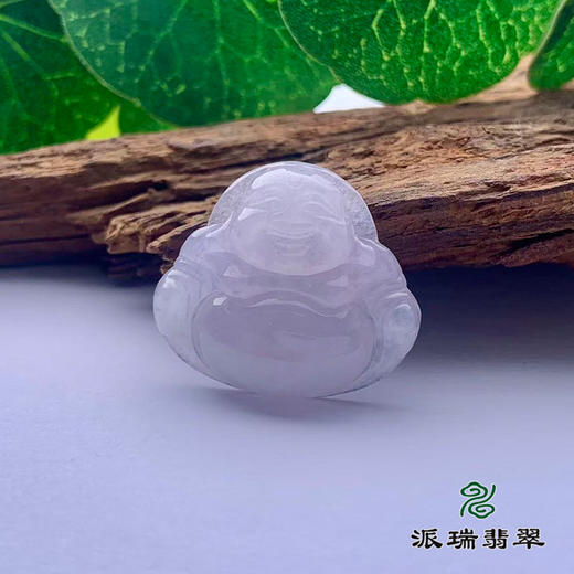 派瑞翡翠 翡翠佛 糯种 飘翠 商品图0