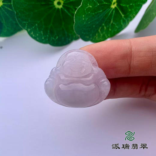 派瑞翡翠 翡翠佛 糯种 飘翠 商品图4