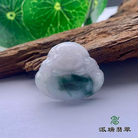 派瑞翡翠 翡翠佛 糯种 飘花