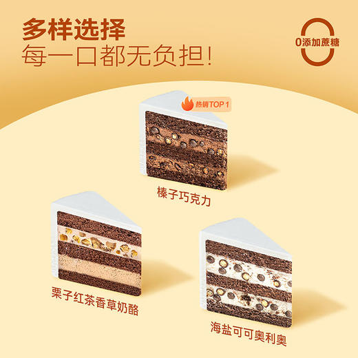 【侏罗纪公园】放大探索欲，找回童心！ 一起动手，挖出恐龙 慕斯夹心蛋糕 商品图3