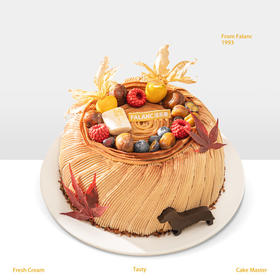 【一栗知秋】秋“糕”气爽，茶韵悠长 慕斯夹心蛋糕