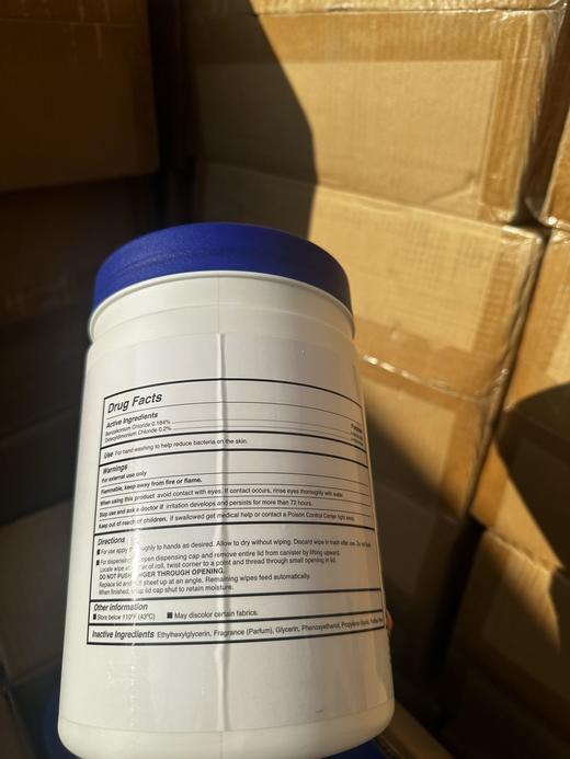 无折扣 出口美国原单湿巾 一盒160张 商品图9