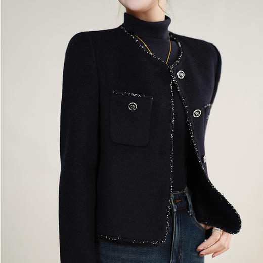 【特价不退不换】【部分现货】良木礼桑蚕丝羊绒小香（Q2582105） 商品图8