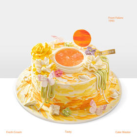 【日出印象】海雾缥缈迷茫 晨曦朦胧微亮 慕斯夹心蛋糕