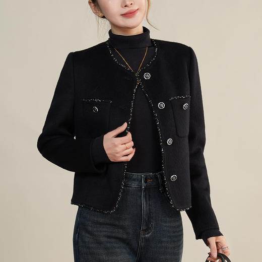 【特价不退不换】【部分现货】良木礼桑蚕丝羊绒小香（Q2582105） 商品图6