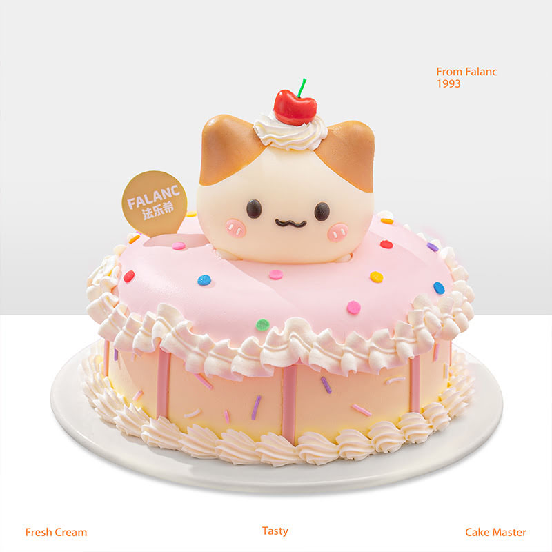【甜心喵喵】童话镇的甜心小猫 慕斯夹心蛋糕