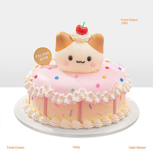 【甜心喵喵】童话镇的甜心小猫 慕斯夹心蛋糕 商品图0